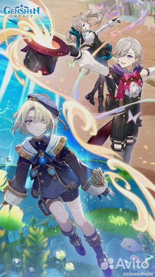 Стикеры геншин импакт