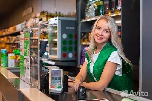 Кассир в сеть продуктовых магазинов