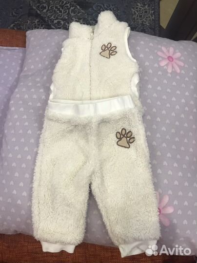 Вещи пакетом на девочку от 6 мес до 1,5