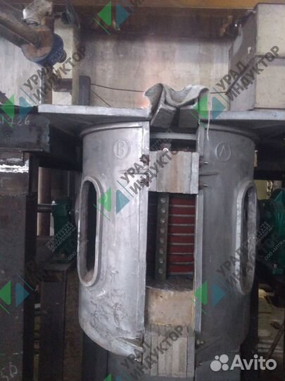 Индукционная плавильная печь 250 кг-160кВт