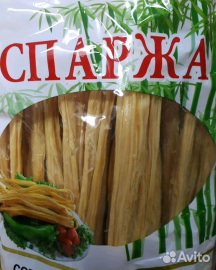 Спаржа соевая.500гр.Пр-во Китай