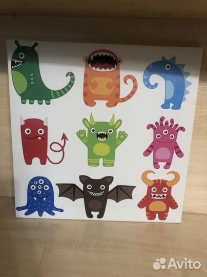 Картина печать на холсте