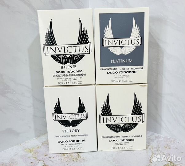 Paco Rabbane Invictus. Тестер