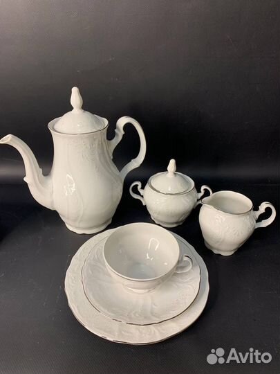 Сервиз чайный и кофейный Bernadotte Чехия 32предм