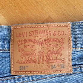 Джинсы levis 511 W34-L32, Poland