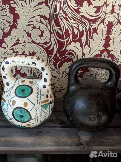 Две гири по 24 кг