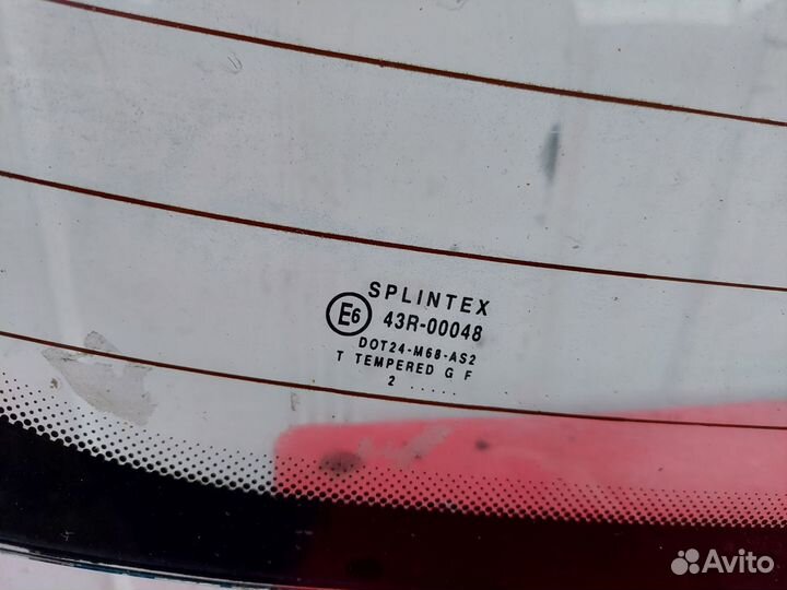 Стекло заднее Opel Astra F хетчбек
