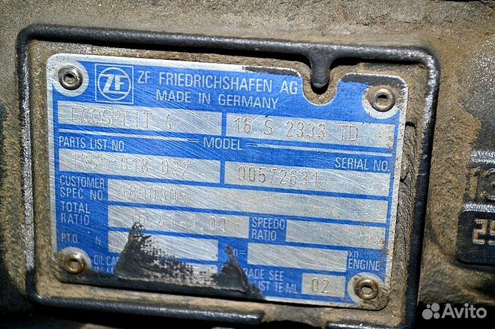 Корпус коробки передач DAF XF105 (01.05)