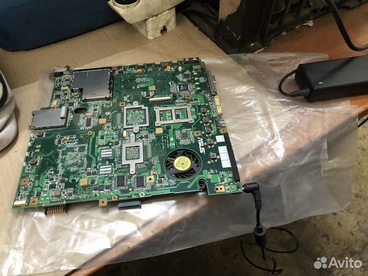 Ноутбук asus X61S разбор