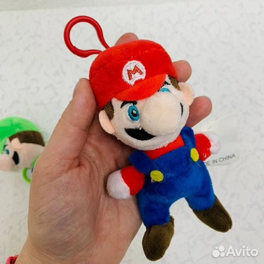 Марио. Брелок. Мягкая игрушка 13см