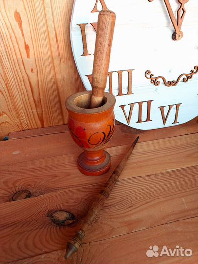 Ступка и прялка