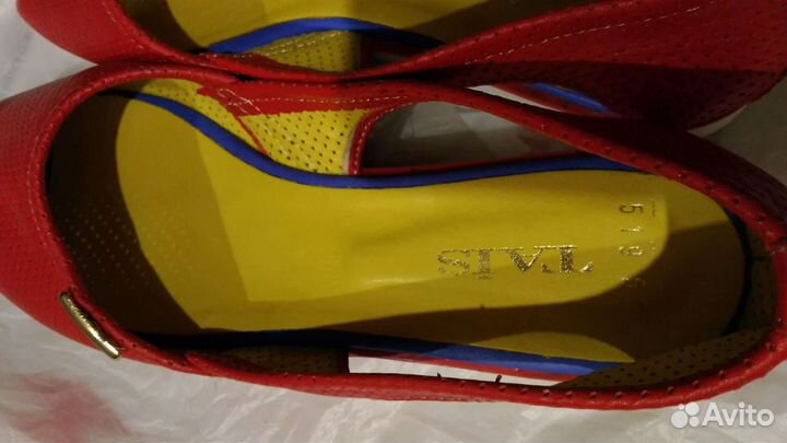 Балетки кожа 42размер