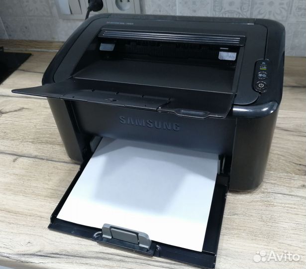 Принтер лазерный Samsung ML-1665 прошит заправлен