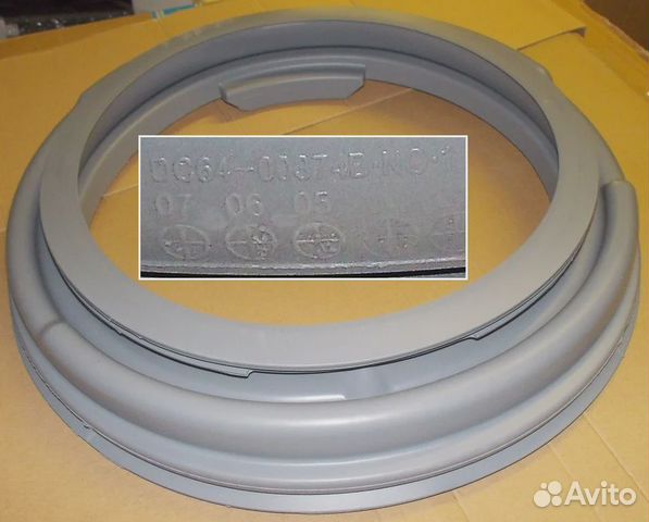Манжета люка samsung DC64-00374B, зам. WM1602W