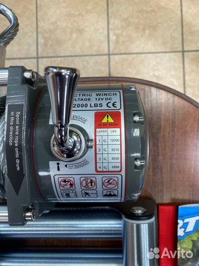 Автомобильная лебедка Electric Winch 12v 12000 lb