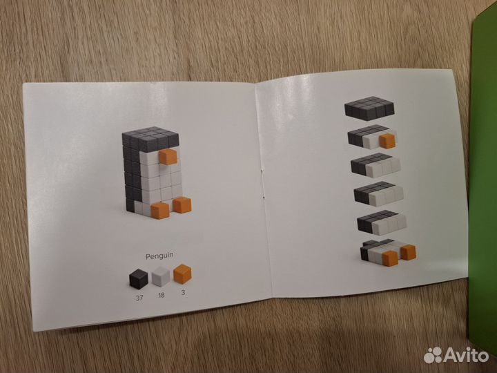 Конструктор pixio magnetic blocks 400