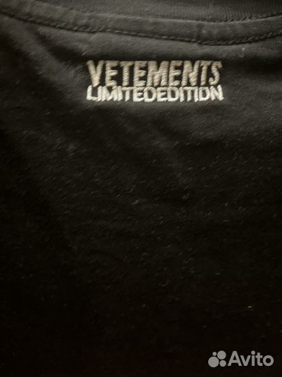 Vetements t-shirt