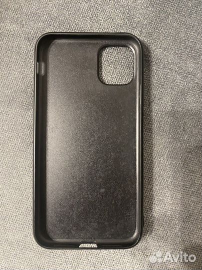 Чехол на iPhone 11 кожаный