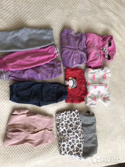 Детские вещи пакетом 80-86