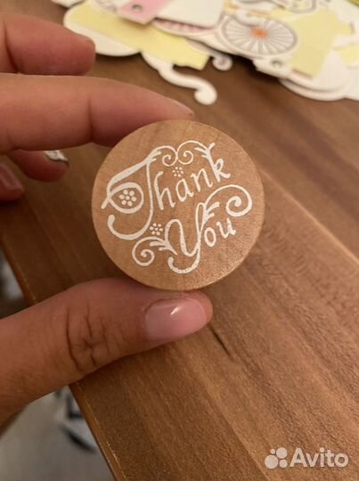 Печать thank you