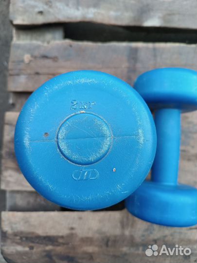 Гантели 2 кг