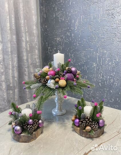 Новогодние украшения ручной работы