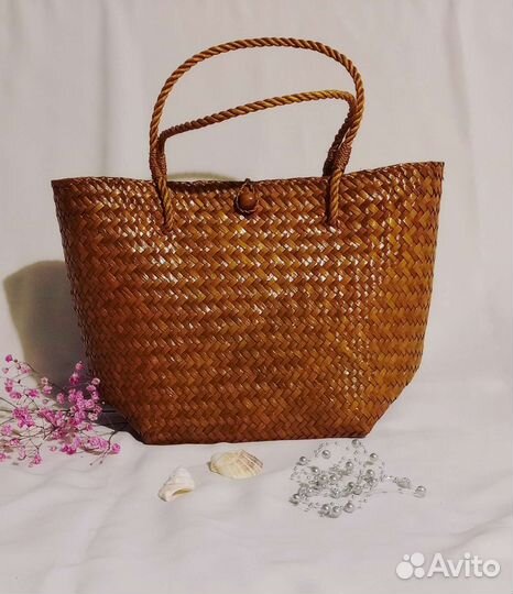 Cумка из соломы