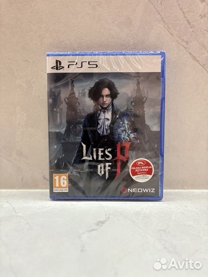 Диск Lies of P игра ps5