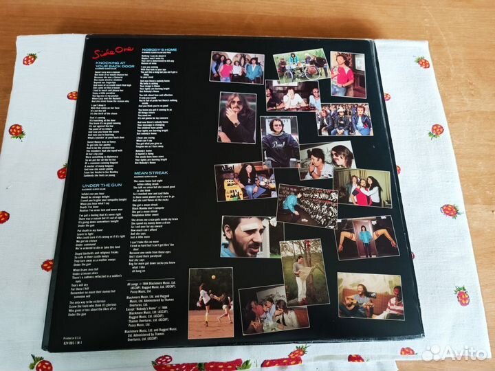 Deep Purple Perfect Stranger USA