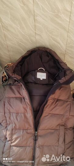 Пуховик зимний для девочки