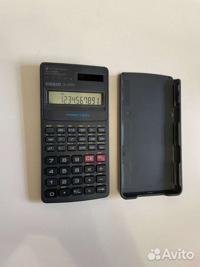 Калькулятор casio fx 220w