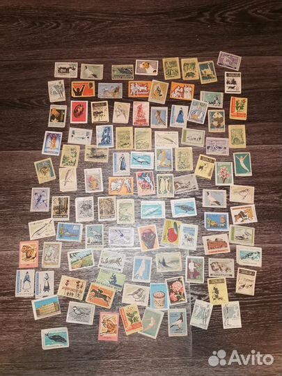 Этикетки спичечные СССР