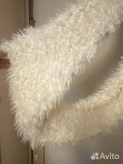 Мягкий и пушистый снуд (шарф-труба)