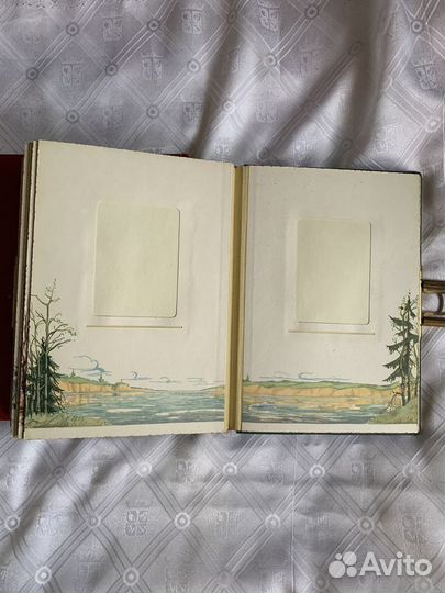 Два старинных фотоальбома