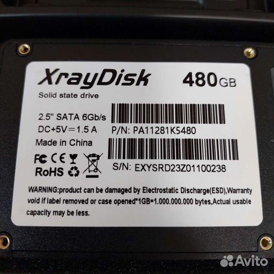 SSD 480GB новый