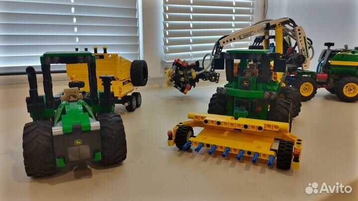 Lego Technic John Deere коллекция