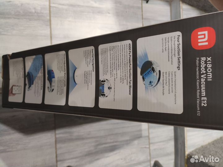 Робот-пылесос Xiaomi Robot Vacuum E12 EU