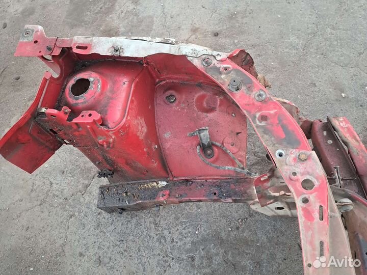 Передняя часть кузова панель renault Symbol