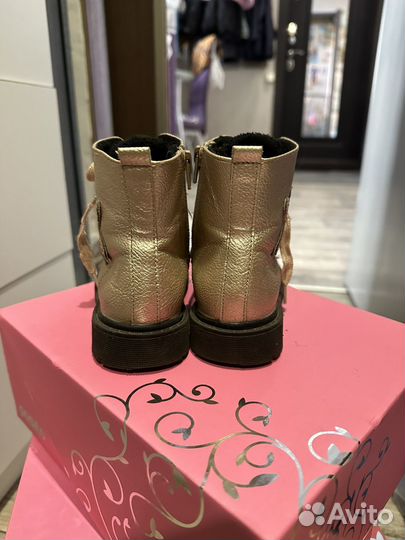 Ботинки демисезонные для девочки 27 размер