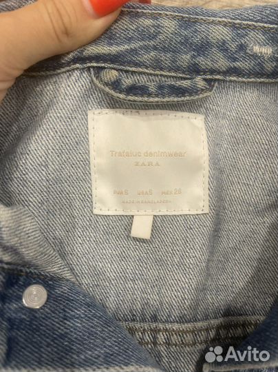 Джинсовая куртка женская Zara