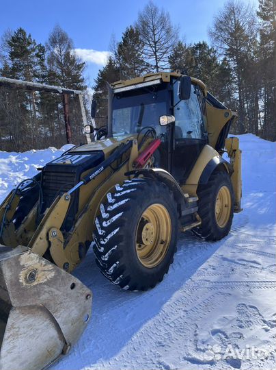 Экскаватор-погрузчик CAT 434F, 2013