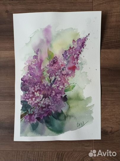 Картина акварелью