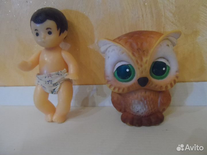 Игрушки пластиковые СССР