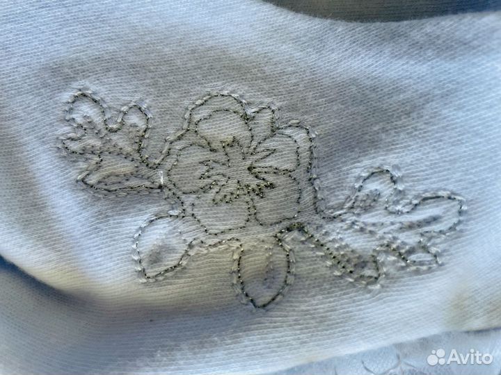 Комплект для девочки платье и чепчик