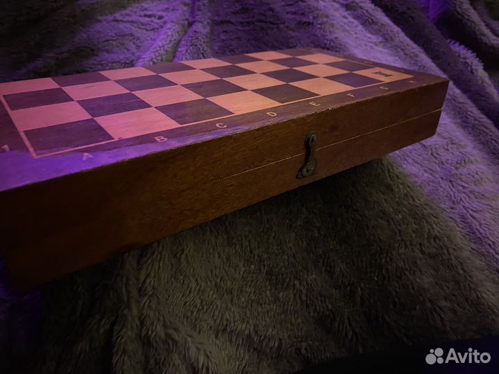 Шашки деревянный СССР