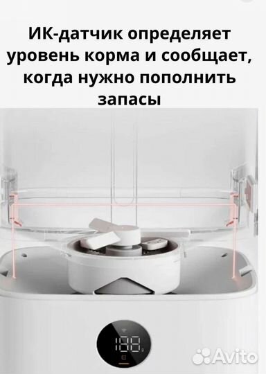 Умная кормушка xiaomi SMART Pet Feeder 2 mjwsq02