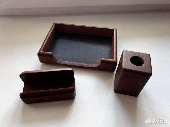 Канцелярский набор руководителя (дерево)