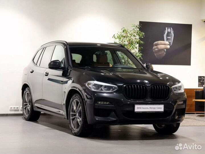 BMW X3 2.0 AT, 2021, 92 607 км