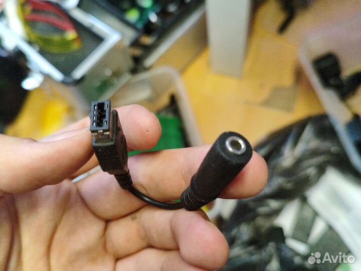 Переходник мини Джек на game boy advance sp