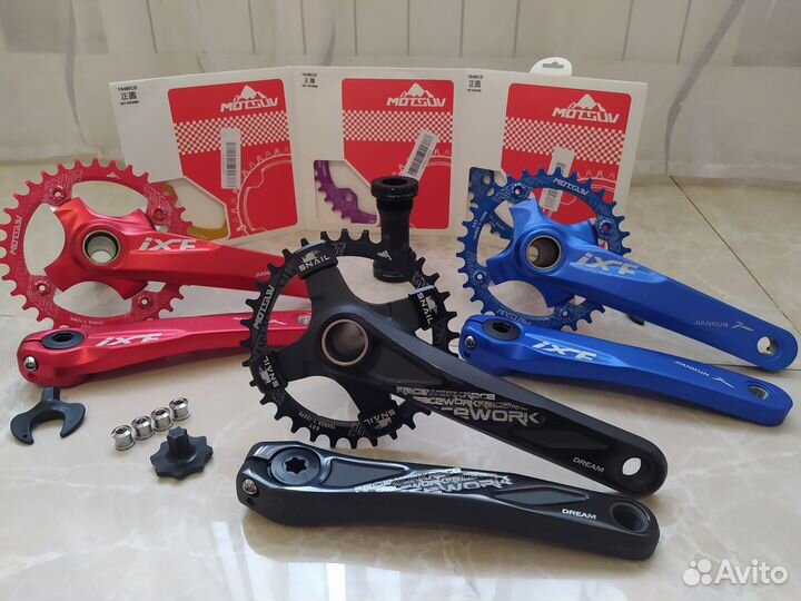 Шатуны MTB система Racework dream новые